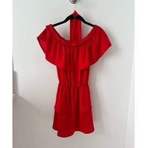 The Impeccable Pig Off the Shoulder Dress